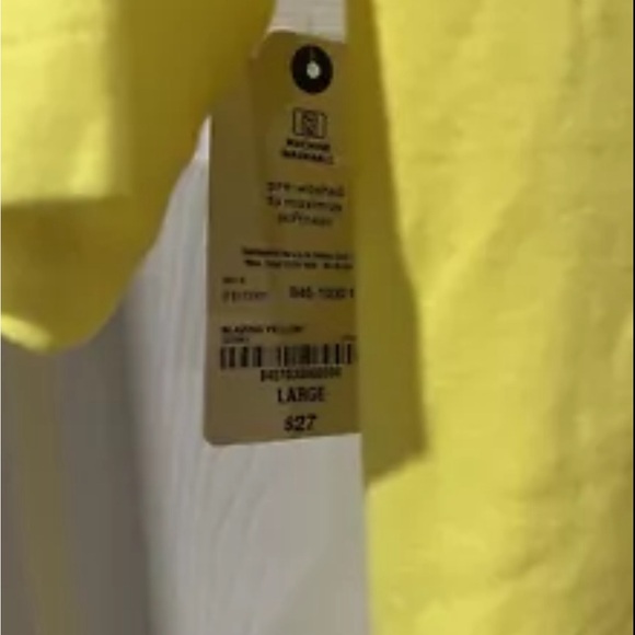 St Johns Bay Women S/S Boat Neck Tee Blazing Yellow Size Large NWT - Picture 5 of 7